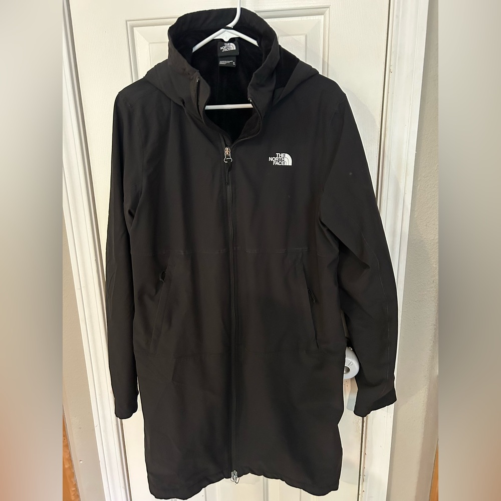 The North Face Black Hooded Coat